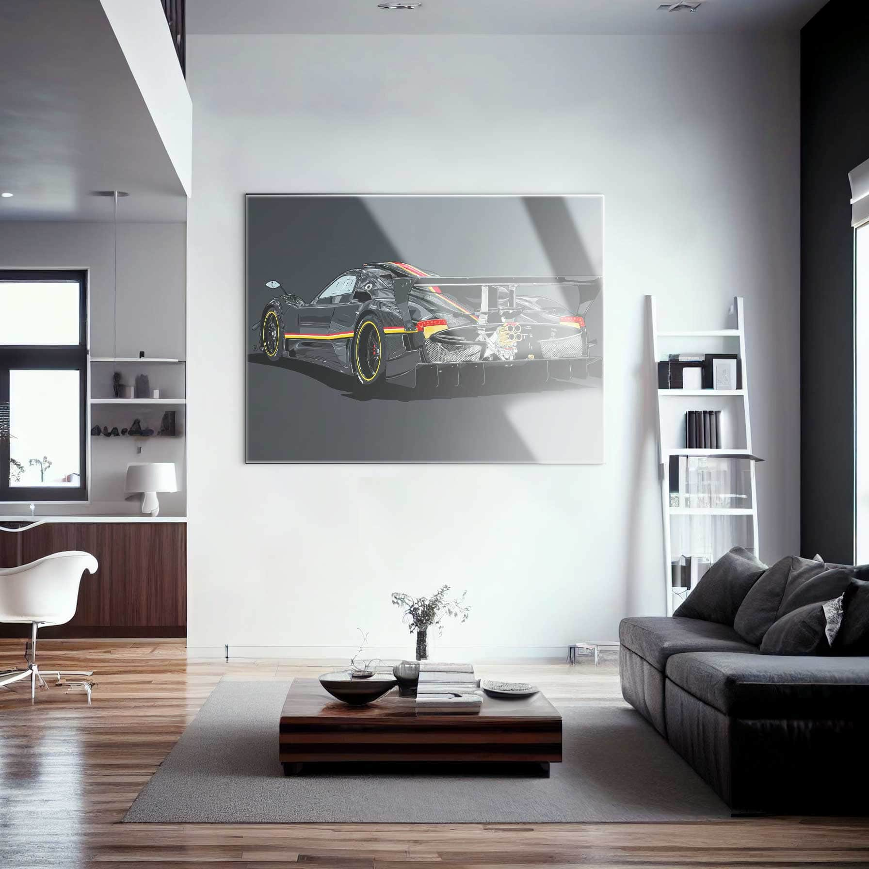 Pagani Zonda Revolucion Wall Art